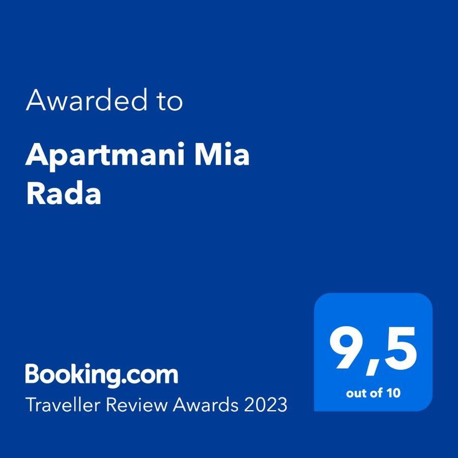 Apartmani Mia Rada Budva Buitenkant foto